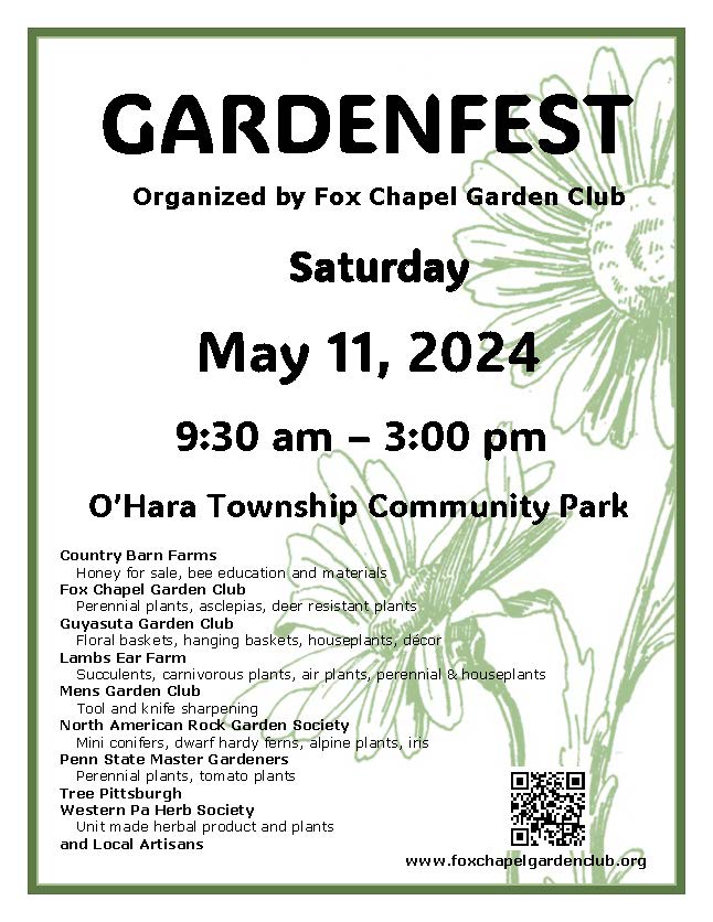 Gardenfest 2024 info - click on image for PDF.